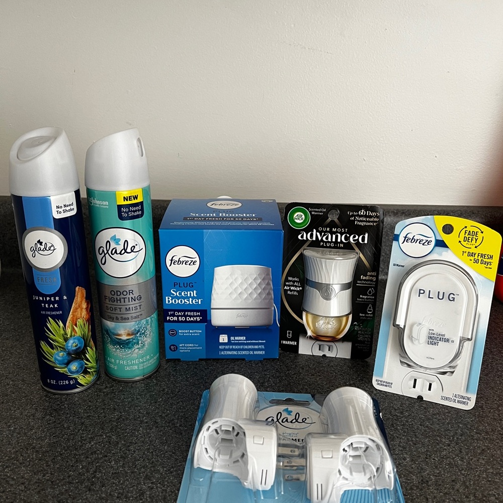 Glade and Febreze Air Freshener Set